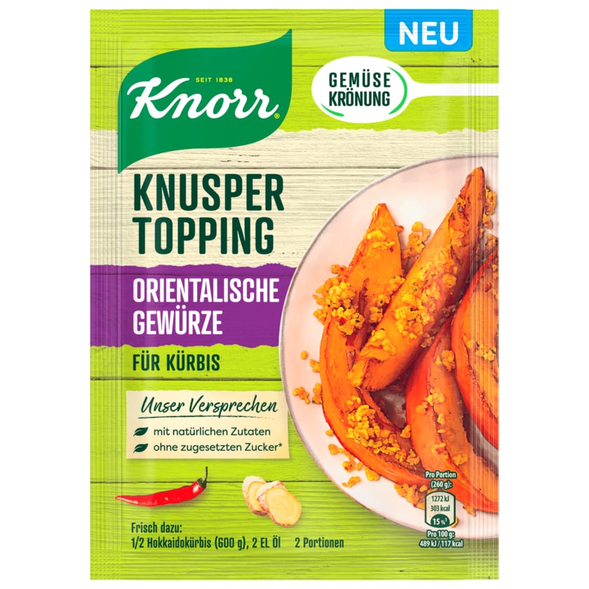 Knorr Knusper Topping Orientalische Gewürze 40g